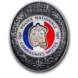 Plaque de Ceinture PP Moto PP Préfécture de Police PCEPPMOTOPP Préfécture de Police