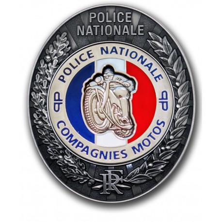 Plaque de Ceinture PP Moto PP Préfécture de Police PCEPPMOTOPP Préfécture de Police