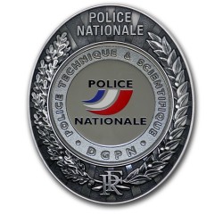 Plaque de Ceinture Police 3 griffes PTS PTS Police Technique et Scientifique PCEPTS3GPTS Police Technique et Scientifique