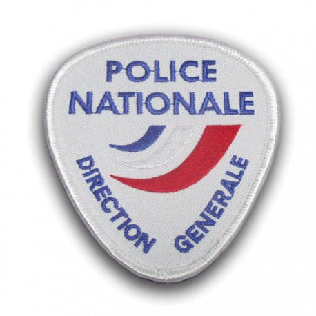 Ecusson Tissu Brodé Police Nationale Direction Generale Modèles Disponibles à la Vente ECUPNDGModèles Disponibles à la Vente