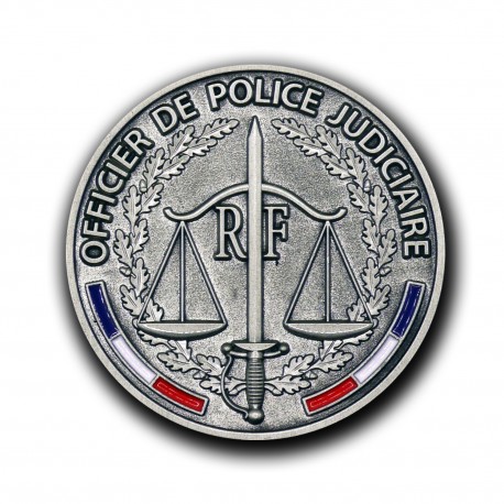 Médaille porte-carte Police Municipale