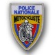 Ecusson Tissu Brodé Police Motocycliste Jaune Modèles Disponibles à la Vente ECUMOTO02Modèles Disponibles à la Vente