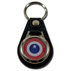 Porte cles administration penitentiaire avec jeton caddie Pénitentiaire PCL005APPénitentiaire