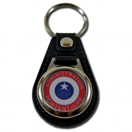 Porte cles administration penitentiaire avec jeton caddie Pénitentiaire PCL005APPénitentiaire