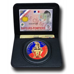 Porte Carte 2 volets Pompiers de Paris Administratif