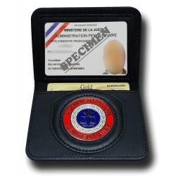 Porte-carte 3 volets avec médaille Police - FIT - Cdiscount