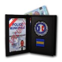 Porte Carte 3 volets Police Municipale ASVP Grade