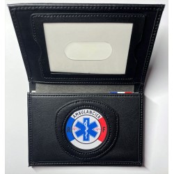 Porte-carte Ambulancier 3 volets administratif Porte-Carte Secours PCA005AMBUPorte-Carte Secours