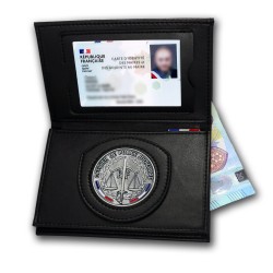 Porte-carte Officier de Police Judiciare 3 volets administratif Porte-cartes OPJ Officier de Police Judiciaire PCA005POPJPort...