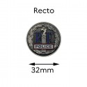 Magnet Métal Police RF
