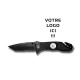 Couteau grand modèle destiné aux professionnels avec logo personnalisable Produits Personnalisables CTX001PProduits Personnal...