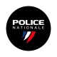 Porte-cles Police Nationale 3 griffes avec enrouleur et porte carte Accueil PCLECUPN3GAccueil