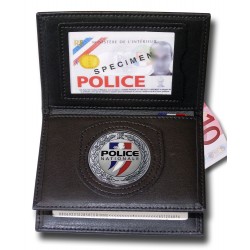 Porte-carte 3 volets Police Nationale – Médaille 48 mm – Modèle administrat Porte-Carte Police Nationale PCA005PNPorte-Carte ...