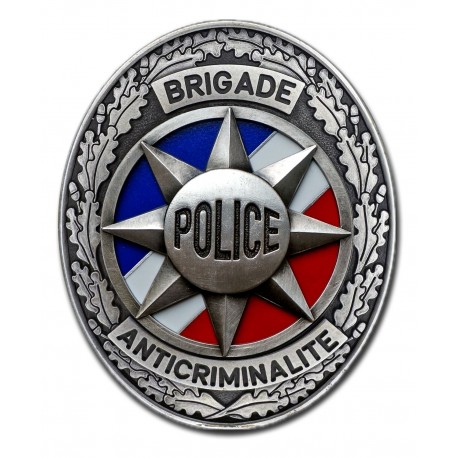 Plaque de Ceinture Standard BAC Police Nationale PCE001Police Nationale