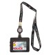 Tour de cou Police + enrouleur + porte-carte noir Police Aux Frontieres TOUR-DE-COU TDCEPNCUPAFTOUR-DE-COU