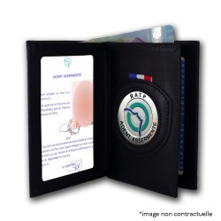 Portefeuille 3 volets RATP Porte-Carte Police des Transports PCAD001RATPPorte-Carte Police des Transports