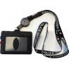 Tour de cou Police Nationale + enrouleur Police RF + porte-carte noir TOUR-DE-COU TDCEPNCUPRFTOUR-DE-COU