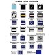 Porte-Carte 3 volets Police + Grade retraité Porte-Carte Police Nationale PCAD002PPorte-Carte Police Nationale