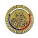 Porte-carte 3 volets – Ministère de la Justice – Médaille émaillée 48 mm Porte-Carte Huissier de Justice / clerc / expert jud...