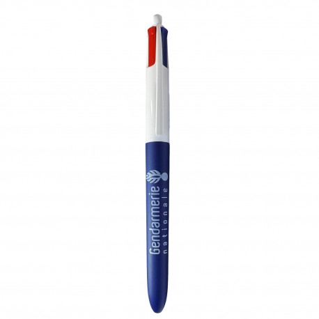 Stylo bille BIC 4 Couleurs – Gendarmerie nationale Accueil STY4CGDAccueil