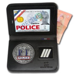 Porte-carte Police 2 volets Billet Grade Porte-Carte Police Nationale PCA008PRFPorte-Carte Police Nationale