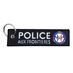 Porte-clé Tissu Police aux Frontières – PAF Portes Clés PCLTISPAFPortes Clés