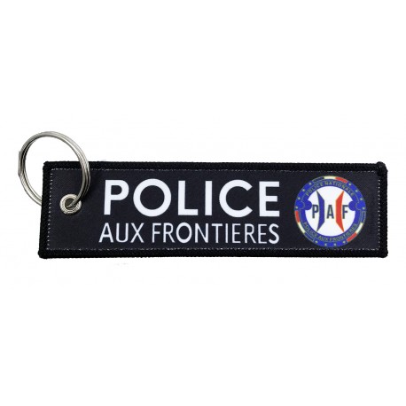 Porte-clé Tissu Police aux Frontières – PAF Portes Clés PCLTISPAFPortes Clés
