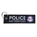 Porte-clé Tissu Police aux Frontières – PAF