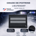 Grade de poitrine Lieutenant – Basse Visibilité – Police Nationale