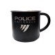 Mug métallique Police Nationale – acier inoxydable recyclé – logo 3 griffes gravé Mugs MUGMNP3GMugs