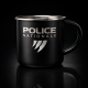 Mug métallique Police Nationale – acier inoxydable recyclé – logo 3 griffes gravé Mugs MUGMNP3GMugs