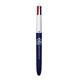 Stylo BIC 4 Couleurs Douane Française – Soft Touch Bleu Marine Stylos STY4CDStylos