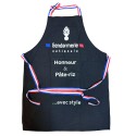 Tablier Gendarmerie Nationale humour – Honneur & Pâte-riz avec lien tricolore