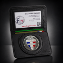Porte-carte Douane 2 volets administratif avec médaille Maître de Chien