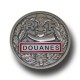 Porte-carte Douane 2 volets administratif avec médaille RF Porte commission d'emploi Douanes PCA001DRFPorte commission d'empl...