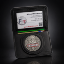 Porte-carte Douane 2 volets administratif avec médaille RF