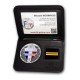Porte-carte Douane 2 volets avec médaille Motocycliste et grade Porte commission d'emploi Douanes PCA002DMOTOPorte commission...