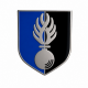 Médaille de Table Gendarmerie Départementale 70 mm avec Écu Métallique Gendarmerie MDT70GDGendarmerie