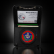 Porte-carte Douanes 2 volets avec chaînette et médaille émaillée Porte commission d'emploi Douanes PCA003DPorte commission d'...