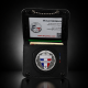 Porte-carte Douanes Motocycliste 2 volets avec chaînette et médaille émaillée Porte commission d'emploi Douanes PCA003DMOTOPo...