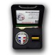 Porte-carte Douanes Maître-Chien avec grade, chaînette et médaille émaillée Porte commission d'emploie NOUVEAU FORMAT (CB) DO...