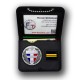 Porte-carte Douanes Motocycliste avec grade, chaînette et médaille émaillée Porte commission d'emploie NOUVEAU FORMAT (CB) DO...