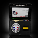 Porte-carte Douanes Motocycliste avec grade, chaînette et médaille émaillée