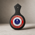 Insigne de poitrine Administration Pénitentiaire sur cuir