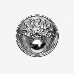 Bouton de vareuse argenté Gendarmerie 21 mm Boutons de vareuse Gendarmerie BDVGD21Boutons de vareuse Gendarmerie