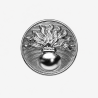 Bouton de vareuse argenté Gendarmerie 21 mm