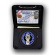 Porte-carte chaînette Gendarmerie – 2 volets administratif avec médaille Porte-Carte Gendarmerie PCA003GDPorte-Carte Gendarmerie