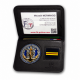 Porte-carte Douane Maritime 2 volets avec médaille et grade Porte commission d'emploi Douanes PCA002DMPorte commission d'empl...