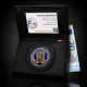 Porte-carte Douane maritime 3 volets administratif avec médaille 3D Porte commission d'emploie NOUVEAU FORMAT (CB) DOUANE PCA...