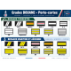 Grades de Portes Carte Douanes -- Grades de Portes Carte GDPCD-- Grades de Portes Carte